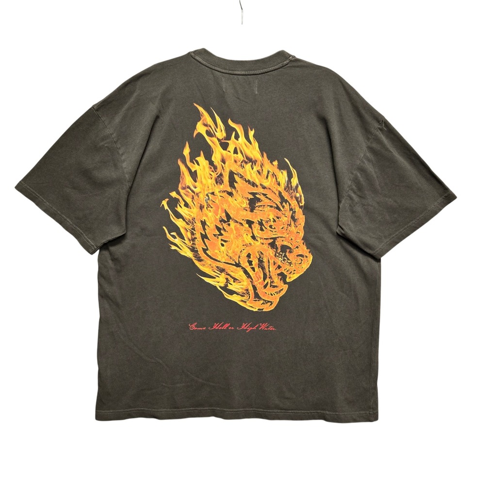 Darc Sport Through Fire & Storm Premium Tee Wolf Gray XL Wolves 593 of 1000 NWT